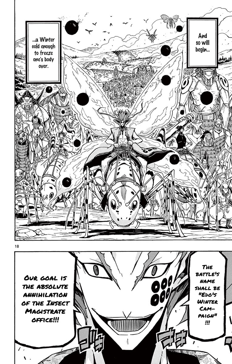 Joujuu Senjin!! Mushibugyo Chapter 181 page 17 - Chapter 181: Fall Will End