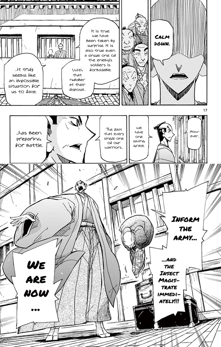 Joujuu Senjin!! Mushibugyo Chapter 182 page 16 - Chapter 182: March!!!