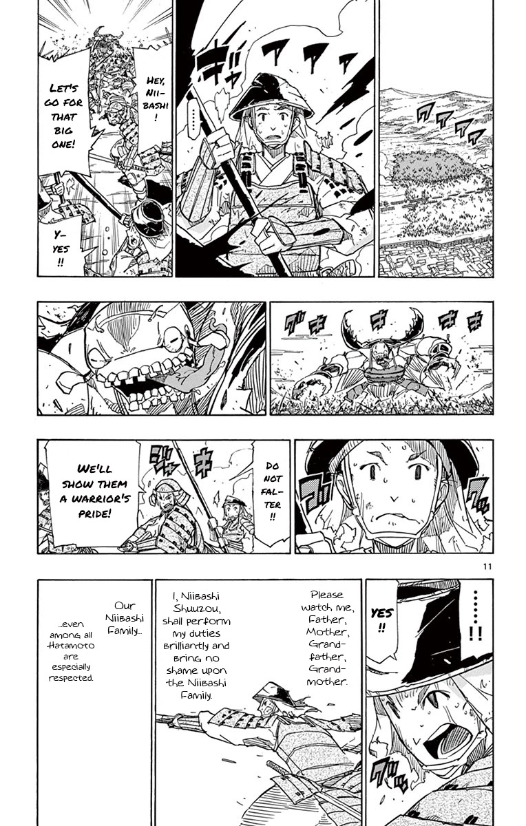 Joujuu Senjin!! Mushibugyo Chapter 184 page 10 - Chapter 184: Charge!!!