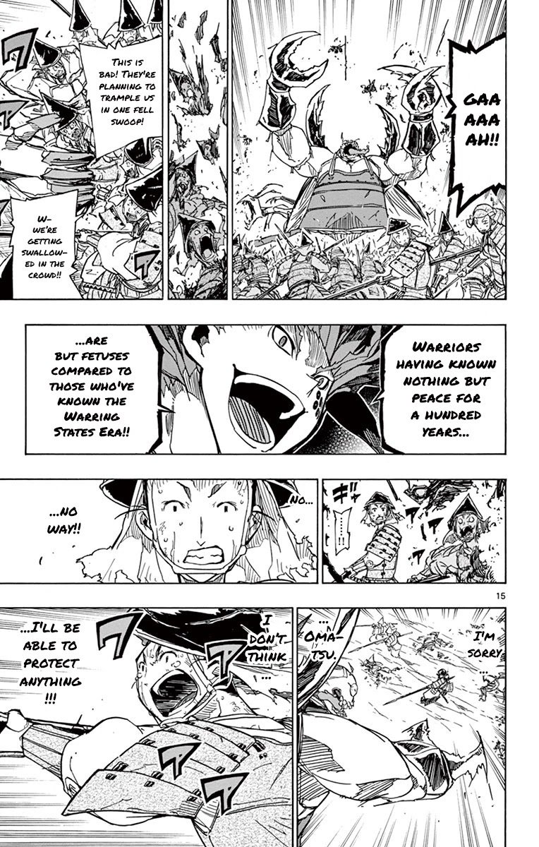 Joujuu Senjin!! Mushibugyo Chapter 184 page 14 - Chapter 184: Charge!!!