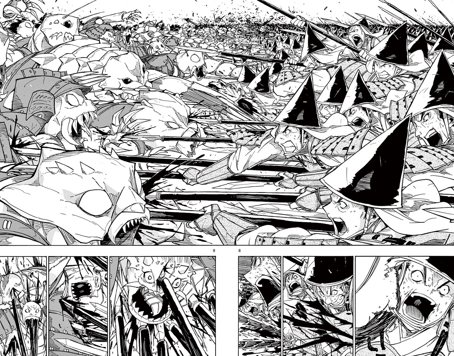 Joujuu Senjin!! Mushibugyo Chapter 184 page 8 - Chapter 184: Charge!!!