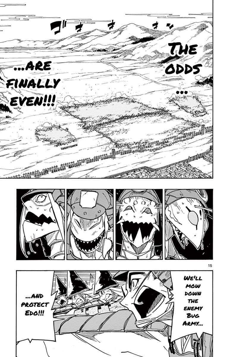 Joujuu Senjin!! Mushibugyo Chapter 185 page 15 - Chapter 185: In The Way