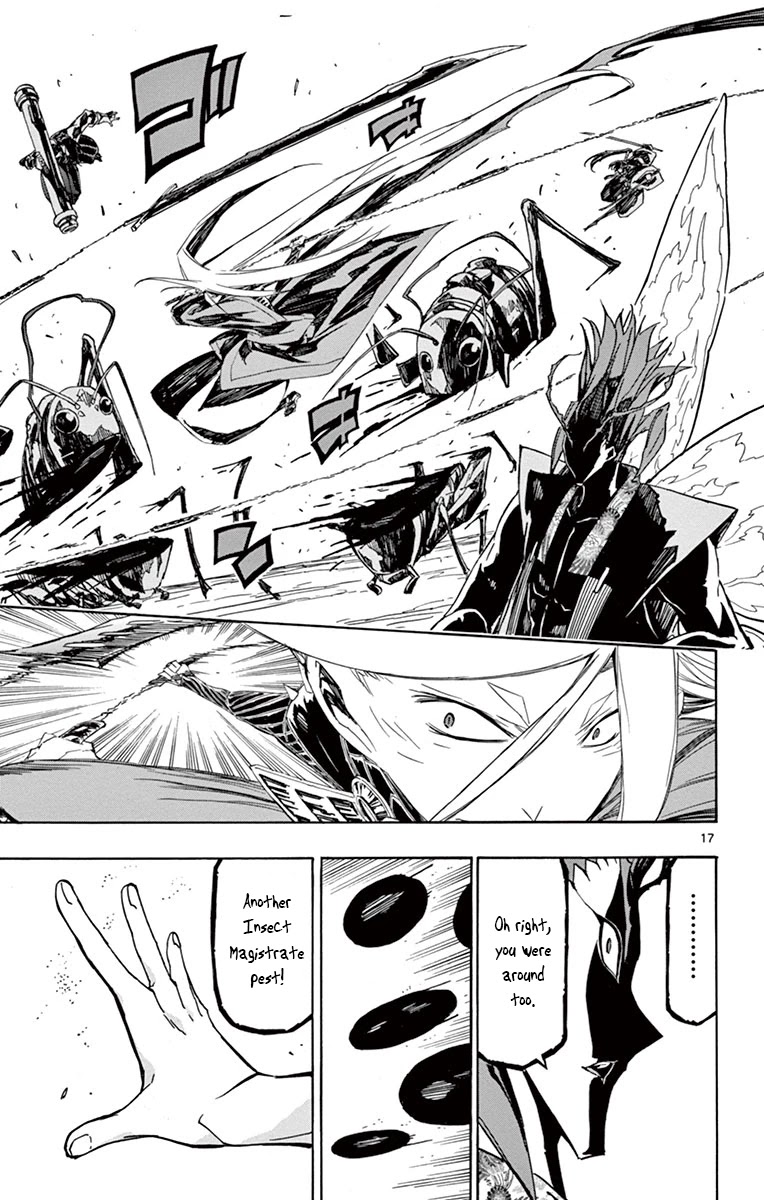 Joujuu Senjin!! Mushibugyo Chapter 185 page 17 - Chapter 185: In The Way