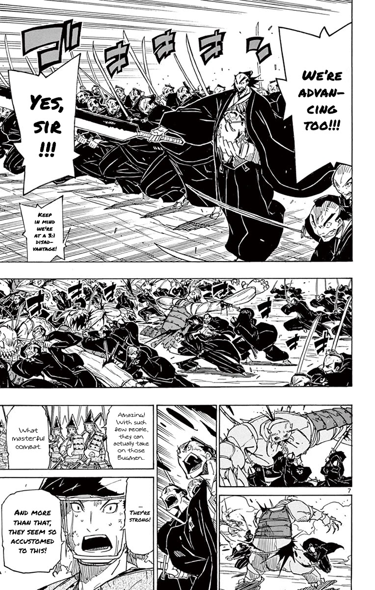 Joujuu Senjin!! Mushibugyo Chapter 185 page 7 - Chapter 185: In The Way