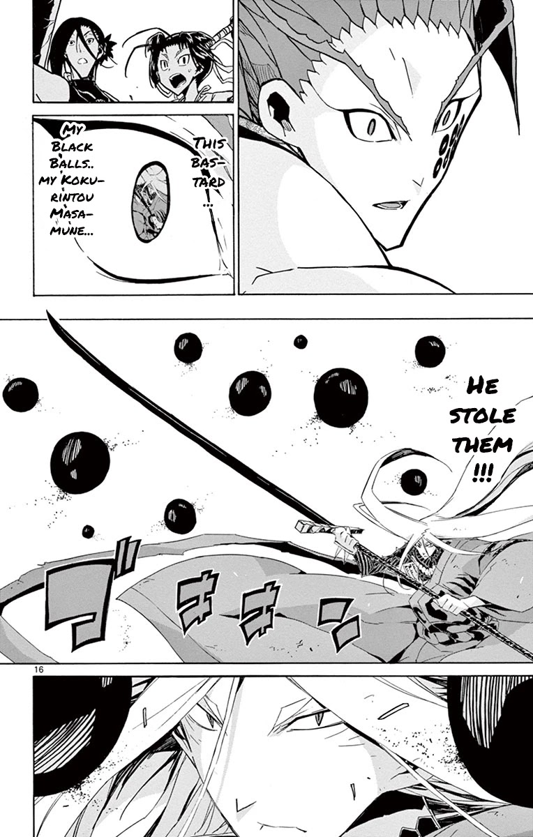 Joujuu Senjin!! Mushibugyo Chapter 186 page 16 - Chapter 186: You, Bastard, Are Strong