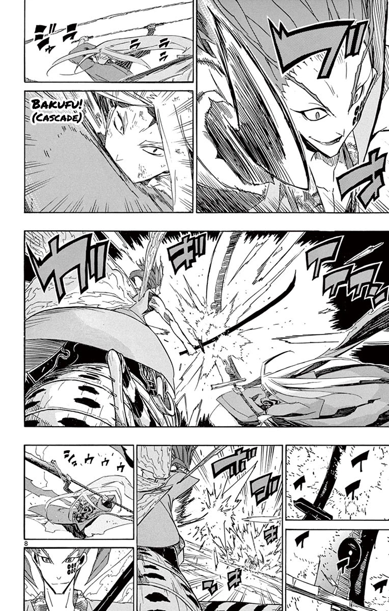 Joujuu Senjin!! Mushibugyo Chapter 186 page 8 - Chapter 186: You, Bastard, Are Strong