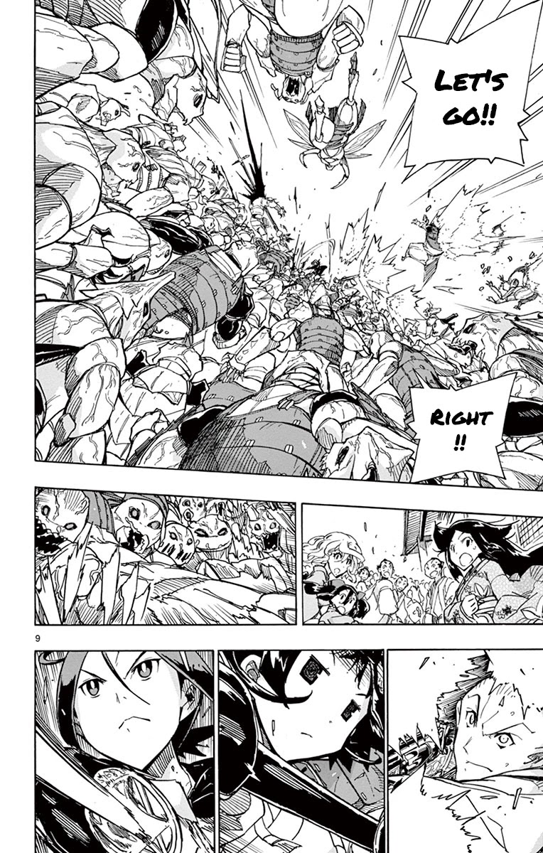 Joujuu Senjin!! Mushibugyo Chapter 189 page 9 - Chapter 189