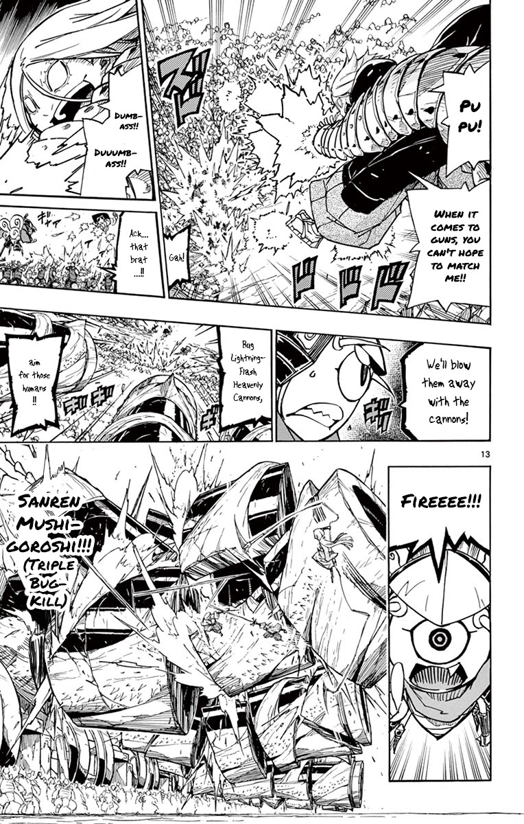 Joujuu Senjin!! Mushibugyo Chapter 194 page 11 - Chapter 194