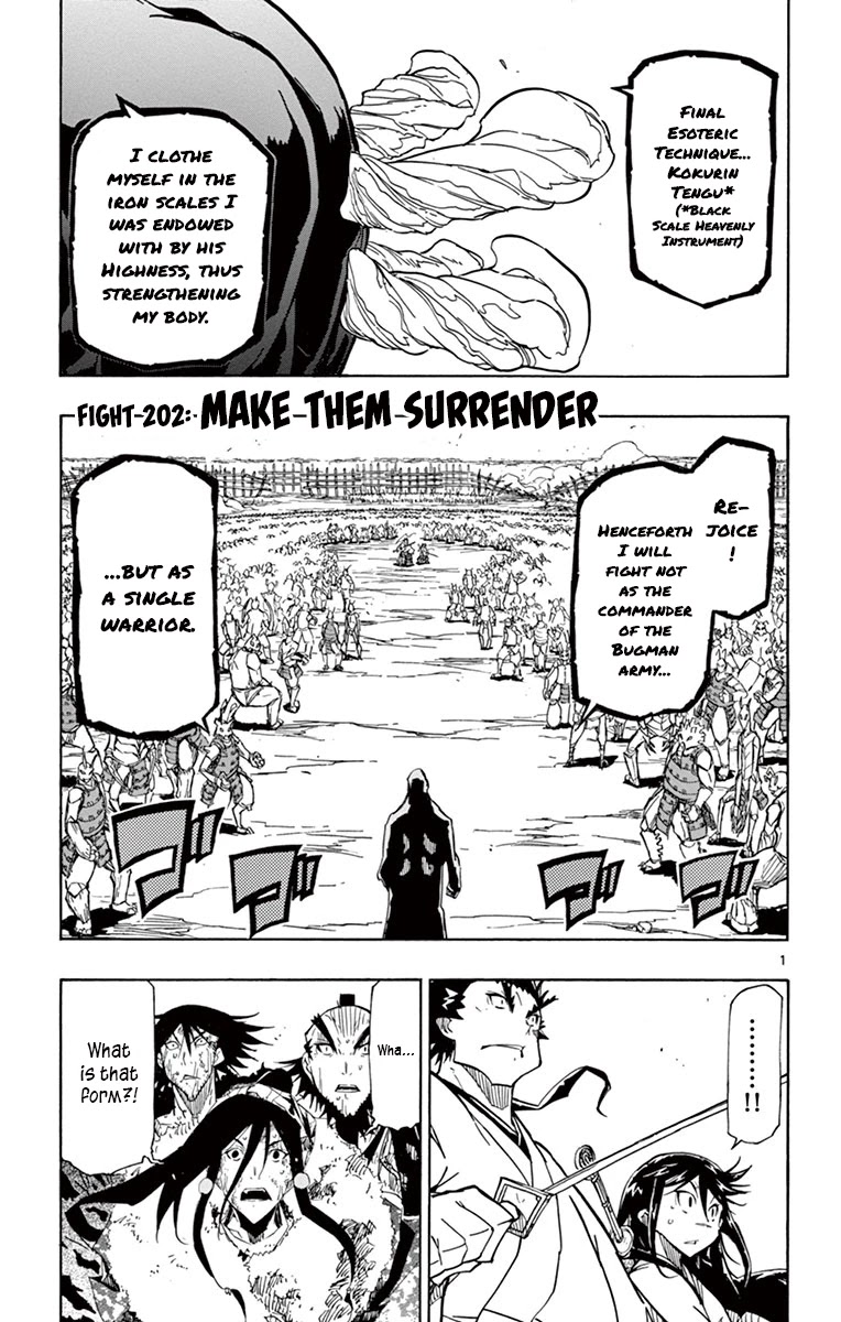 Joujuu Senjin!! Mushibugyo Chapter 202 page 1 - Chapter 202