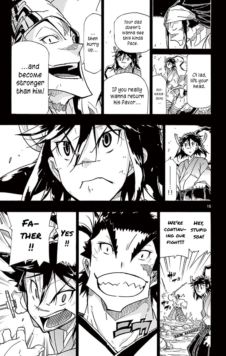 Joujuu Senjin!! Mushibugyo Chapter 205 page 15 - Chapter 205