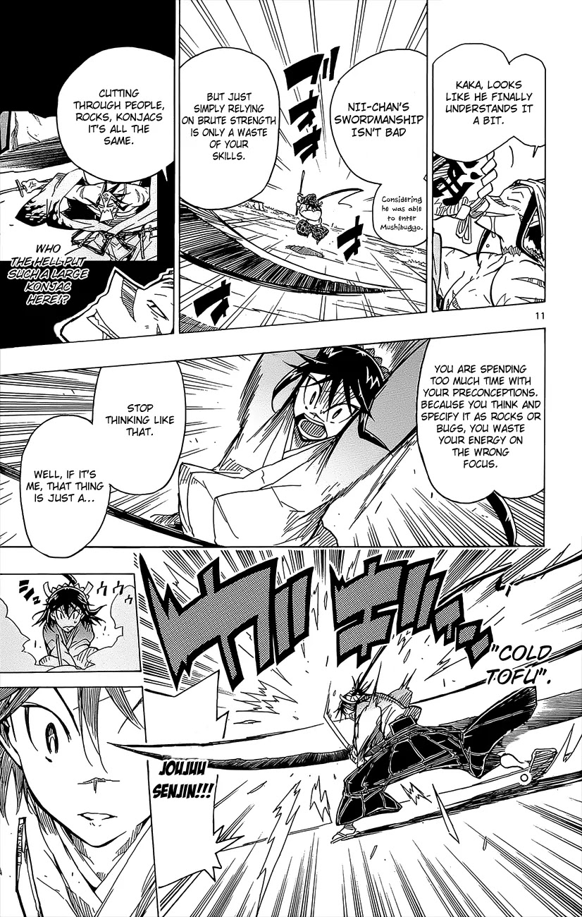 Joujuu Senjin!! Mushibugyo Chapter 21 page 12 - Chapter 21: Konjacs
