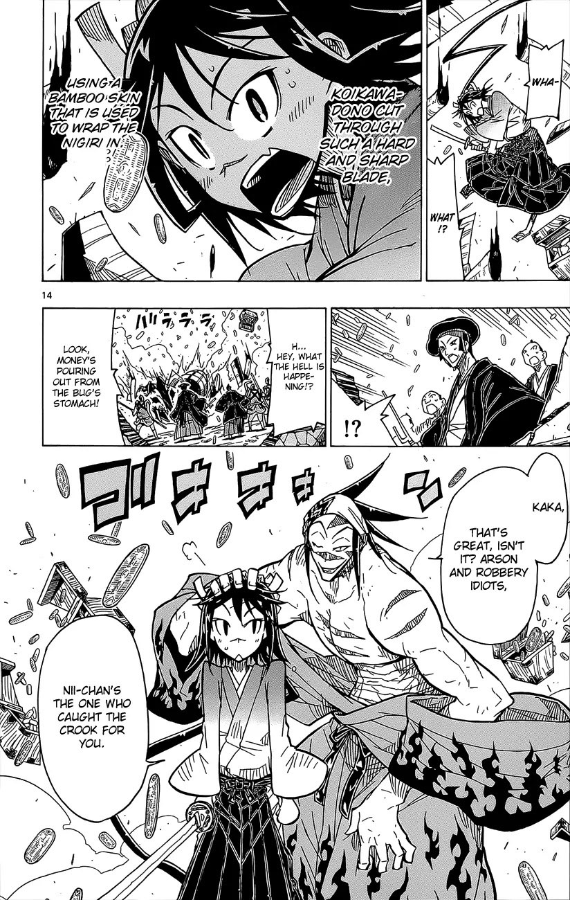 Joujuu Senjin!! Mushibugyo Chapter 21 page 15 - Chapter 21: Konjacs