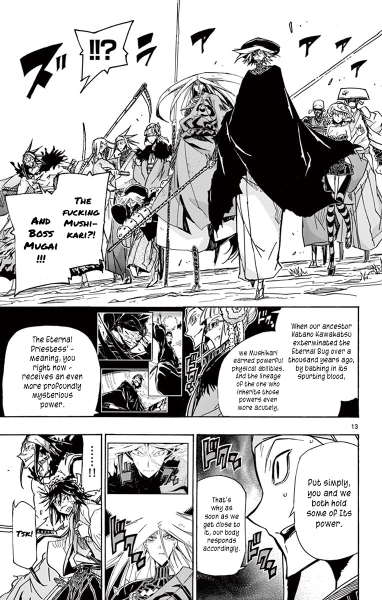 Joujuu Senjin!! Mushibugyo Chapter 216 page 13 - Chapter 216