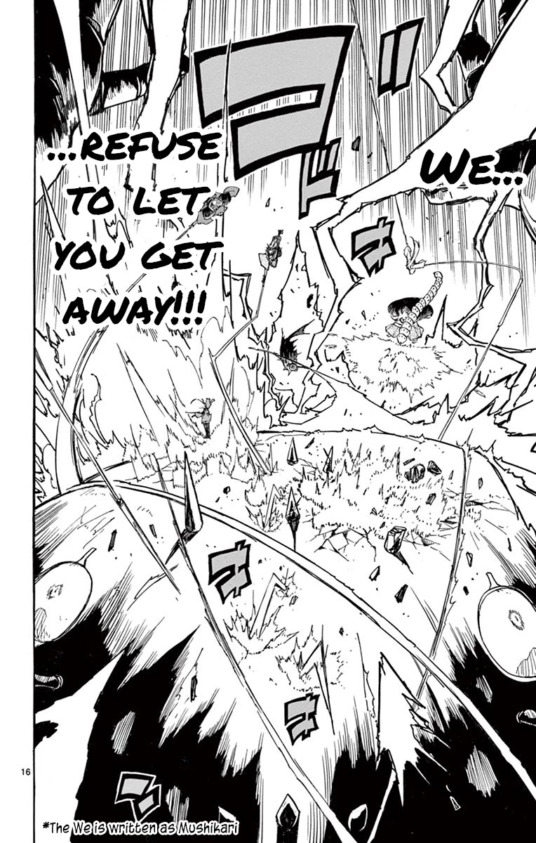 Joujuu Senjin!! Mushibugyo Chapter 218 page 15 - Chapter 218: Reach...!!!