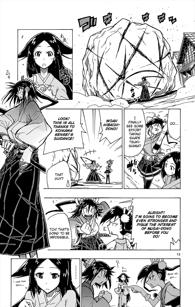 Joujuu Senjin!! Mushibugyo Chapter 22 page 14 - Chapter 22: The First Payday, the First Holiday.