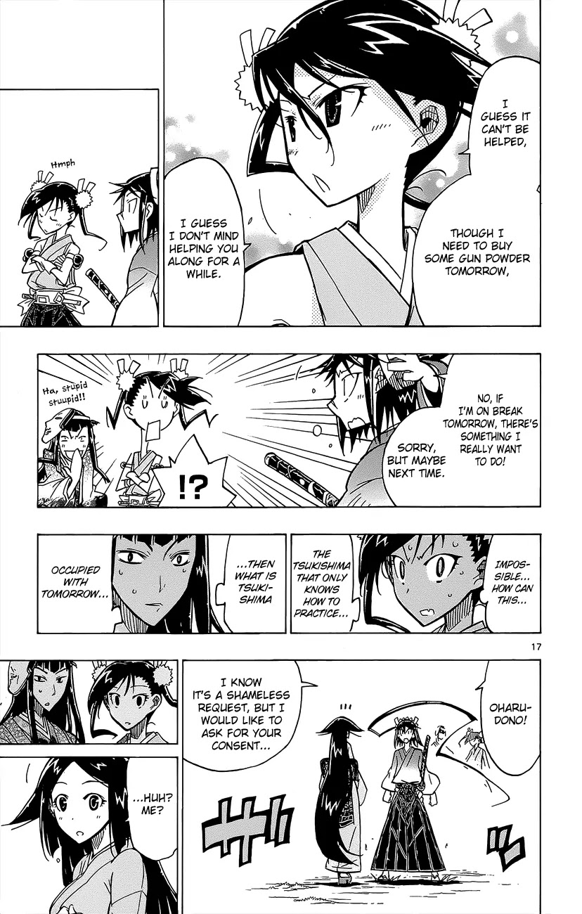 Joujuu Senjin!! Mushibugyo Chapter 22 page 18 - Chapter 22: The First Payday, the First Holiday.