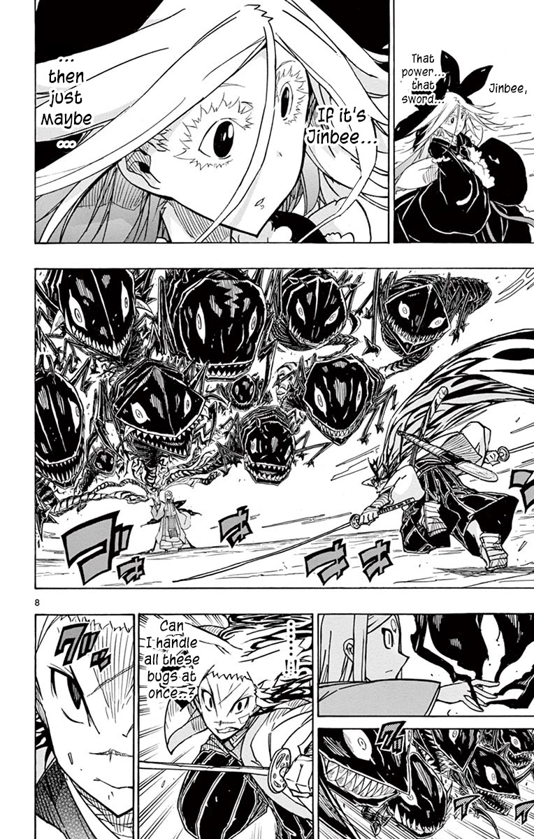 Joujuu Senjin!! Mushibugyo Chapter 220 page 8 - Chapter 220: Battle Conviction