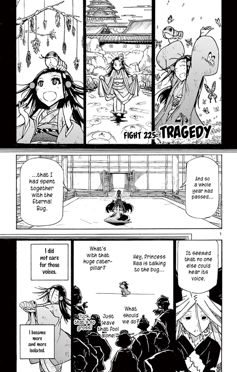 Joujuu Senjin!! Mushibugyo Chapter 225 page 1 - Chapter 225: Tragedy