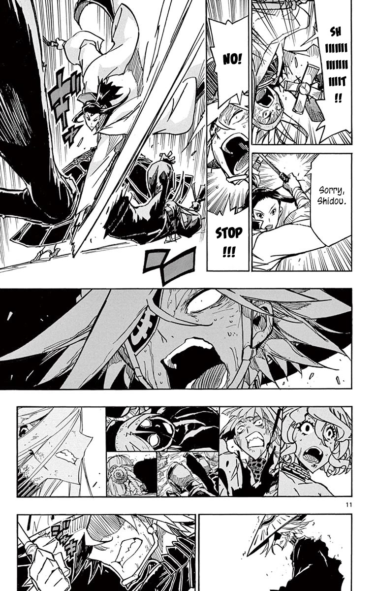 Joujuu Senjin!! Mushibugyo Chapter 229 page 11 - Chapter 229: Geshi, Formerly Known as Gaikotsu