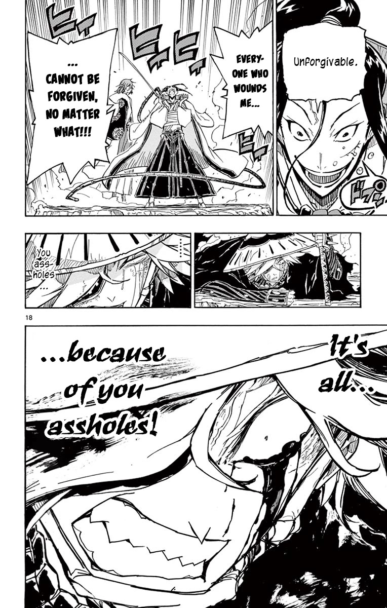 Joujuu Senjin!! Mushibugyo Chapter 229 page 18 - Chapter 229: Geshi, Formerly Known as Gaikotsu