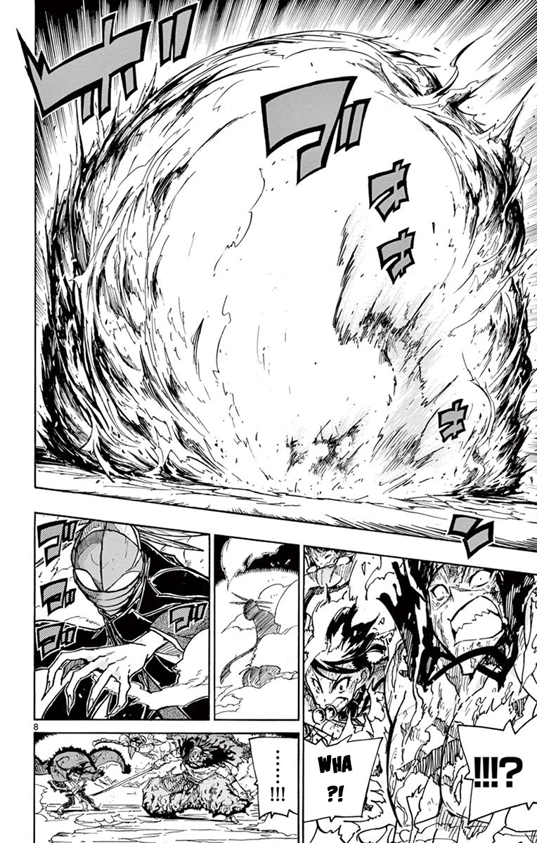 Joujuu Senjin!! Mushibugyo Chapter 229 page 8 - Chapter 229: Geshi, Formerly Known as Gaikotsu