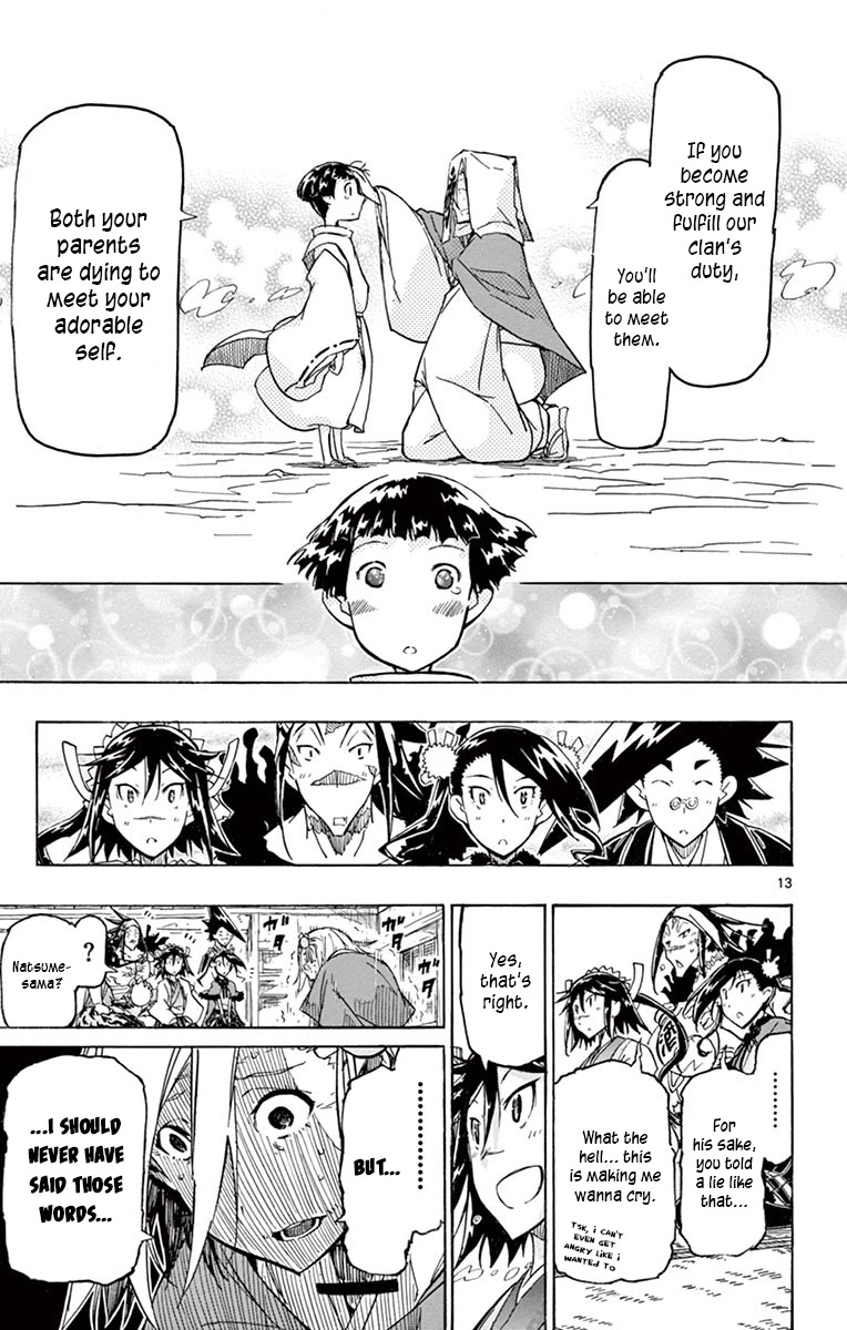 Joujuu Senjin!! Mushibugyo Chapter 236 page 13 - Chapter 236: Natsume's Mistake