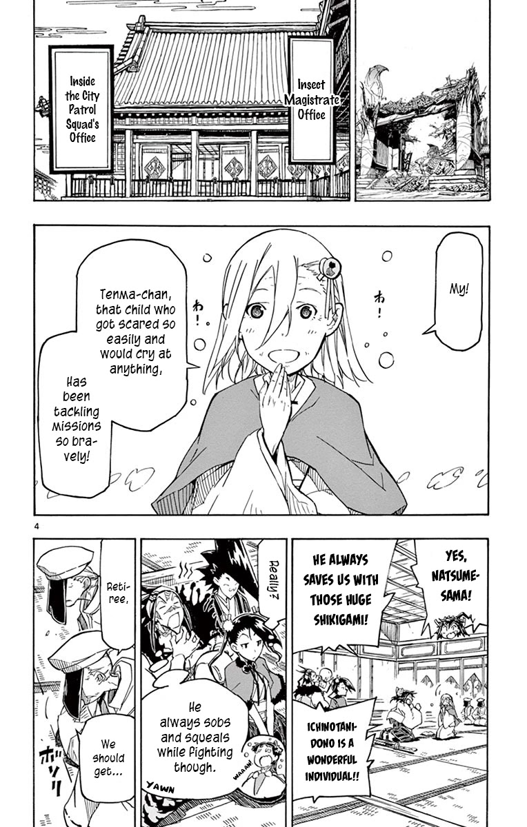 Joujuu Senjin!! Mushibugyo Chapter 236 page 4 - Chapter 236: Natsume's Mistake