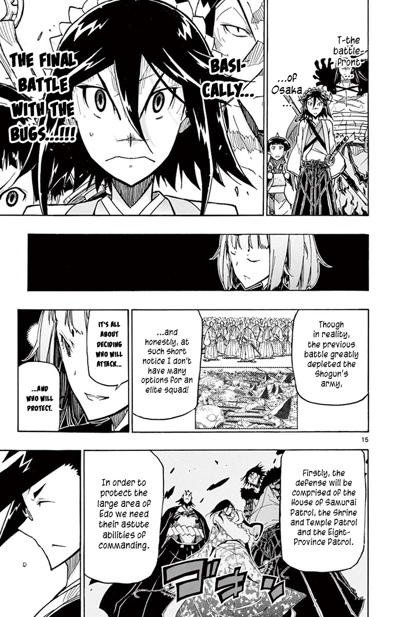 Joujuu Senjin!! Mushibugyo Chapter 240 page 15 - Chapter 240: Me and You
