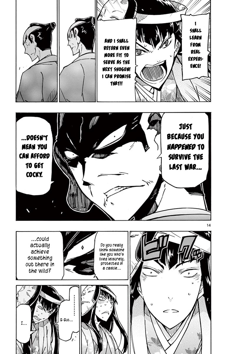 Joujuu Senjin!! Mushibugyo Chapter 241 page 14 - Chapter 241: Setoff (First Part)