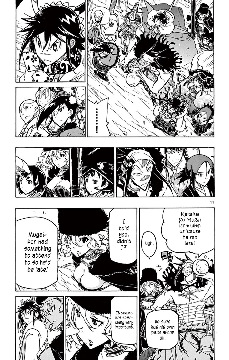 Joujuu Senjin!! Mushibugyo Chapter 243 page 10 - Chapter 243: To Osaka Castle