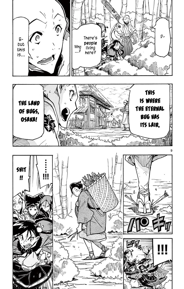 Joujuu Senjin!! Mushibugyo Chapter 247 page 11 - Chapter 247: Osaka