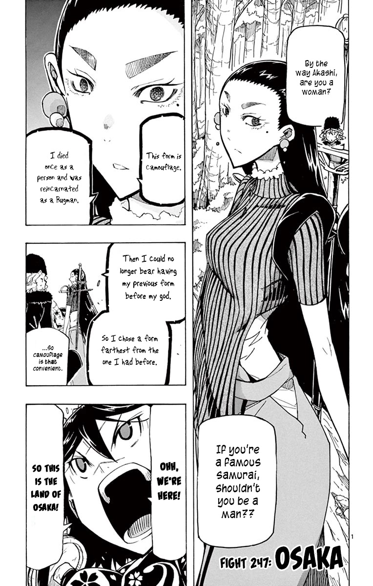 Joujuu Senjin!! Mushibugyo Chapter 247 page 3 - Chapter 247: Osaka