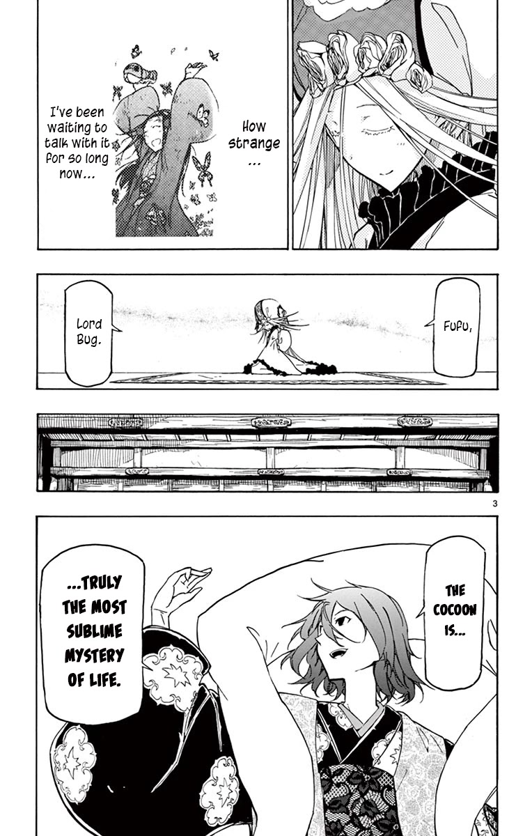 Joujuu Senjin!! Mushibugyo Chapter 251 page 3 - Chapter 251: Inside the Cacoon