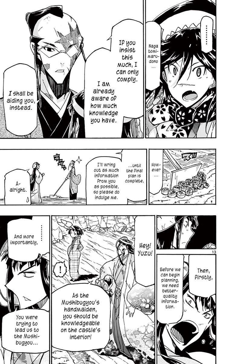 Joujuu Senjin!! Mushibugyo Chapter 254 page 13 - Chapter 254: The Infiltration Plan