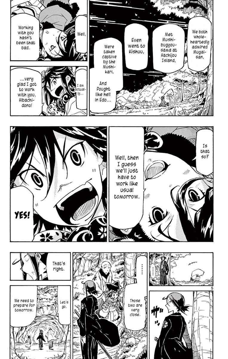 Joujuu Senjin!! Mushibugyo Chapter 255 page 5 - Chapter 255: The Eve of the Final Battle