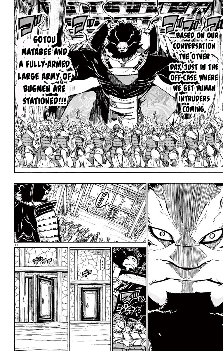 Joujuu Senjin!! Mushibugyo Chapter 256 page 11 - Chapter 256: Executing, Resolutely