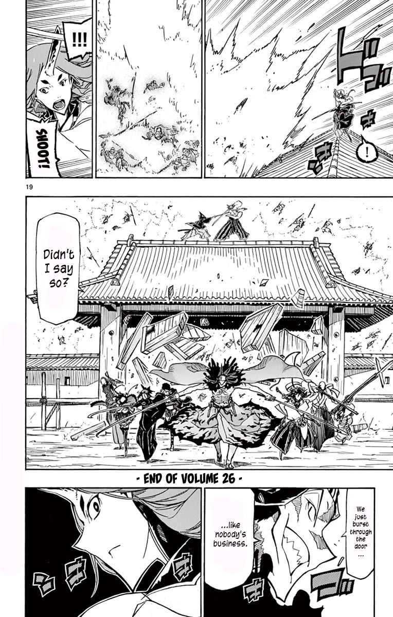 Joujuu Senjin!! Mushibugyo Chapter 256 page 19 - Chapter 256: Executing, Resolutely