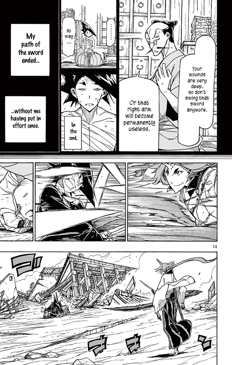 Joujuu Senjin!! Mushibugyo Chapter 259 page 13 - Chapter 259: Kotori and Jinbee