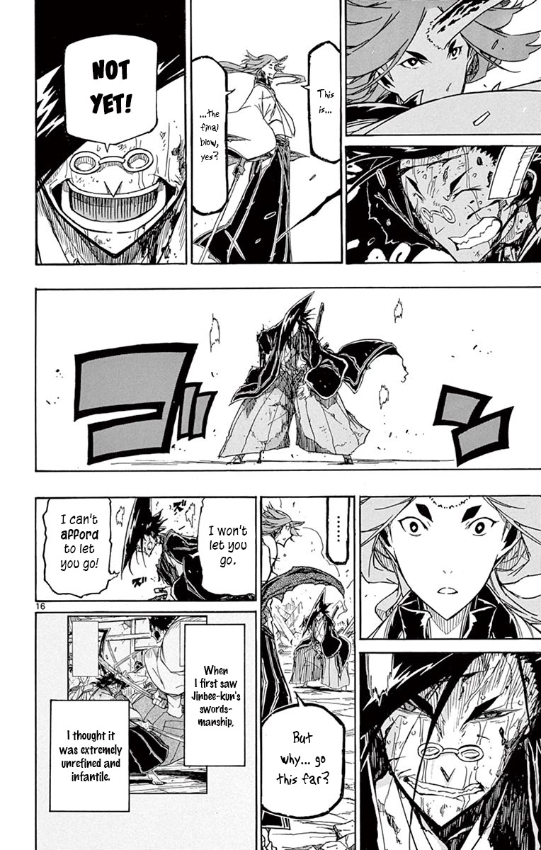 Joujuu Senjin!! Mushibugyo Chapter 259 page 16 - Chapter 259: Kotori and Jinbee