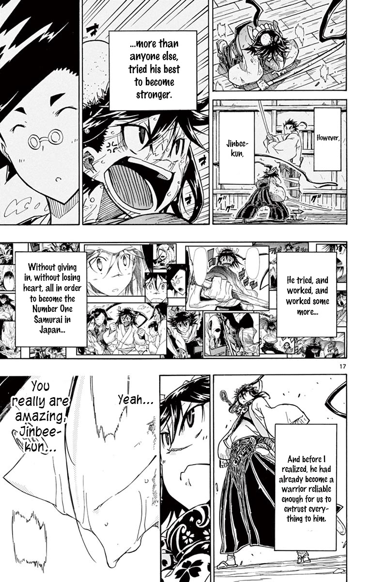 Joujuu Senjin!! Mushibugyo Chapter 259 page 17 - Chapter 259: Kotori and Jinbee