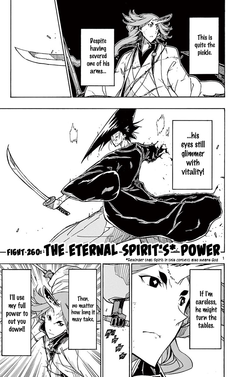 Joujuu Senjin!! Mushibugyo Chapter 260 page 1 - Chapter 260: The Eternal Spirit's Power