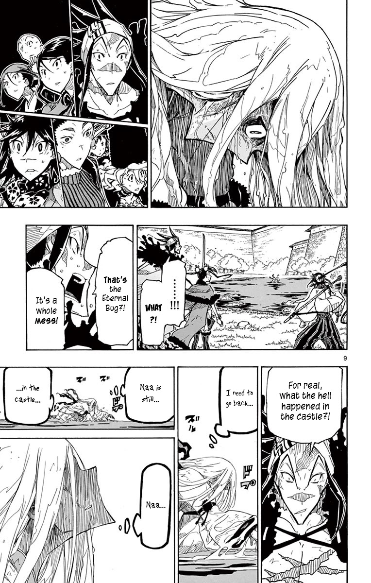 Joujuu Senjin!! Mushibugyo Chapter 261 page 9 - Chapter 261: The Stolen Power