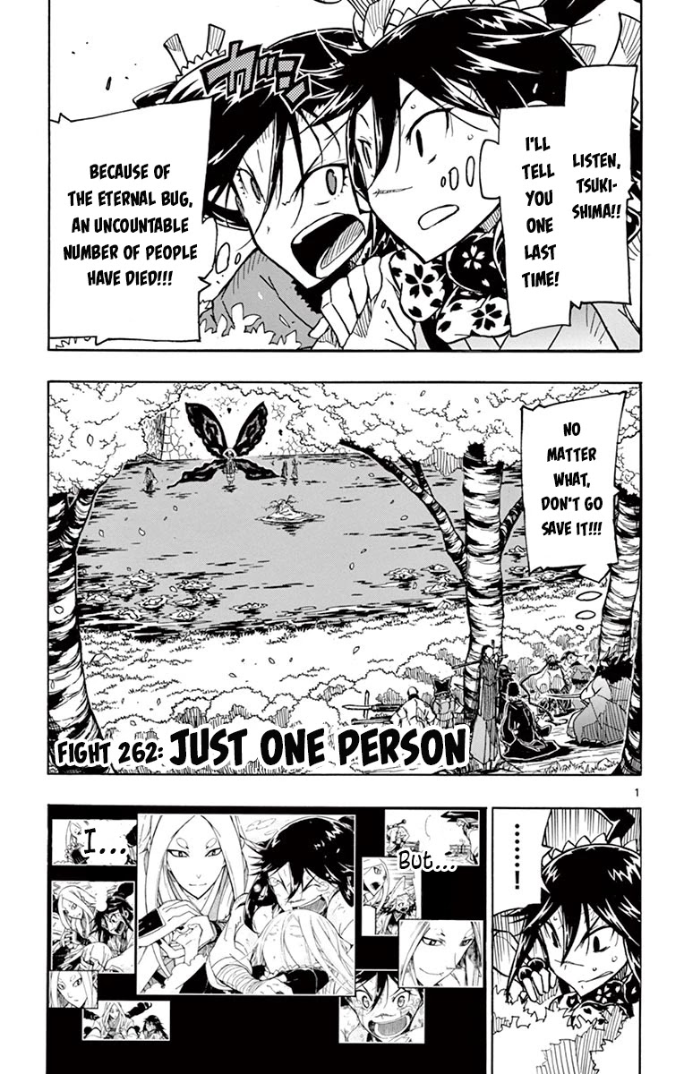 Joujuu Senjin!! Mushibugyo Chapter 262 page 1 - Chapter 262: Just One Person