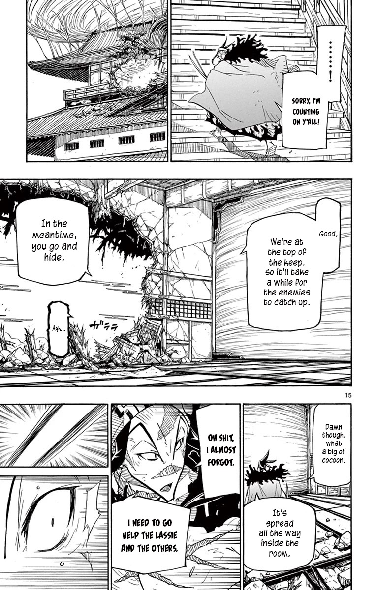 Joujuu Senjin!! Mushibugyo Chapter 265 page 15 - Chapter 265: All-Out Showdown!
