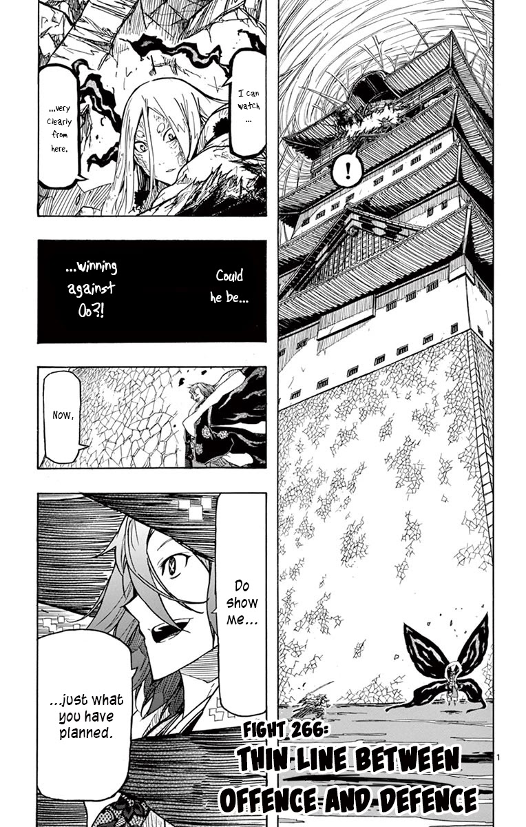 Joujuu Senjin!! Mushibugyo Chapter 266 page 1 - Chapter 266: Thin Line Between Offence and Defence