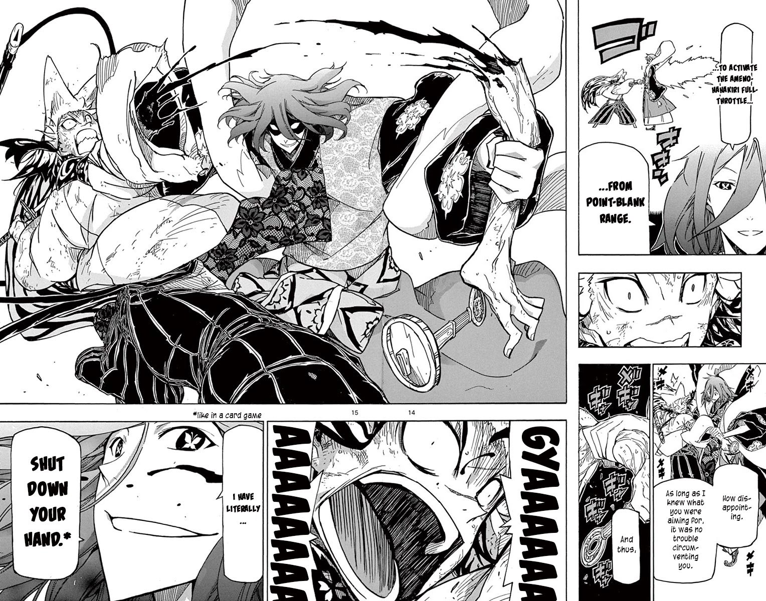 Joujuu Senjin!! Mushibugyo Chapter 266 page 13 - Chapter 266: Thin Line Between Offence and Defence