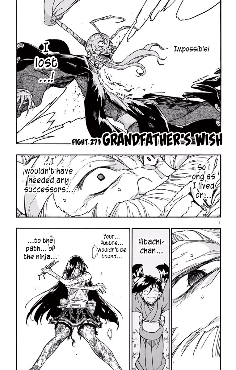 Joujuu Senjin!! Mushibugyo Chapter 271 page 1 - Chapter 271: Grandfather's Wish