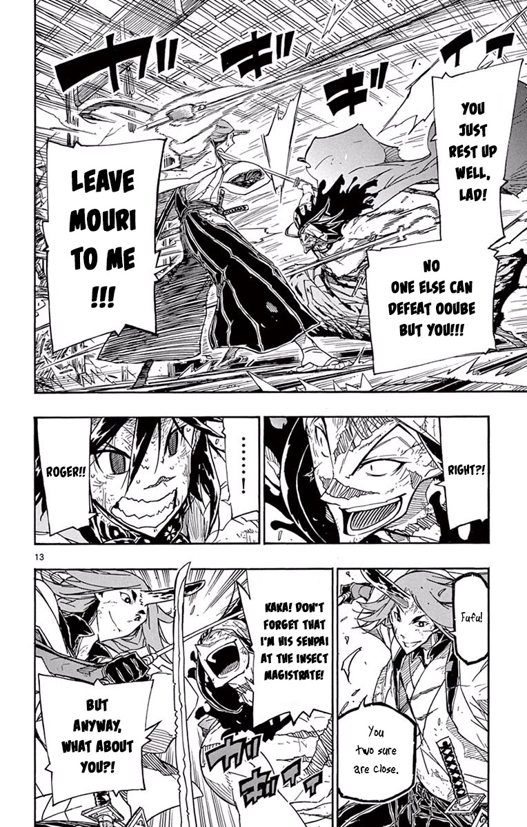 Joujuu Senjin!! Mushibugyo Chapter 272 page 13 - Chapter 272: Feelings Are Everything
