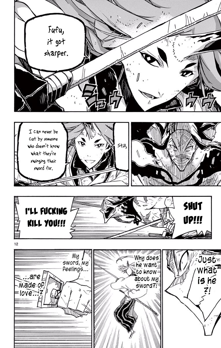 Joujuu Senjin!! Mushibugyo Chapter 273 page 12 - Chapter 273: Rage and Bloodlust