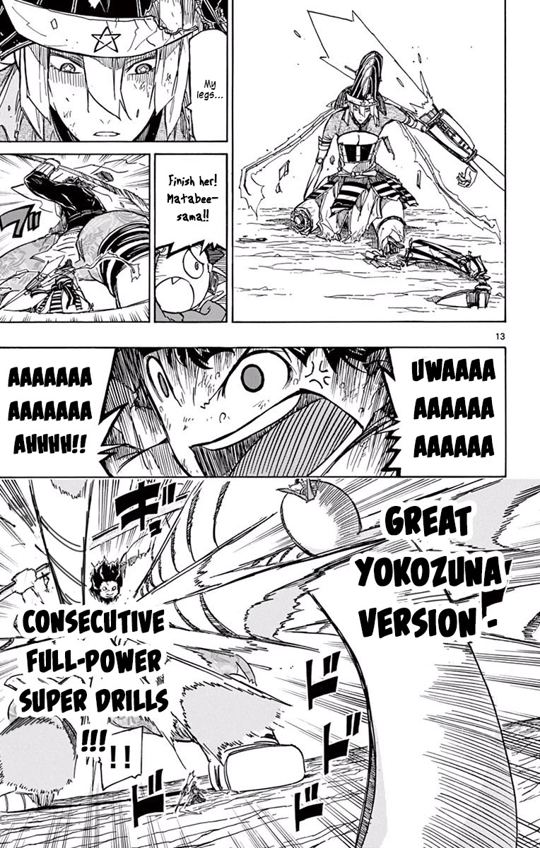 Joujuu Senjin!! Mushibugyo Chapter 286 page 12 - Chapter 286: Gotou's Fierce Attack